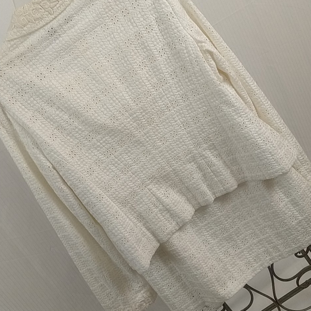 Vintage Rena Lange white skirt suit - Picture 4 of 5